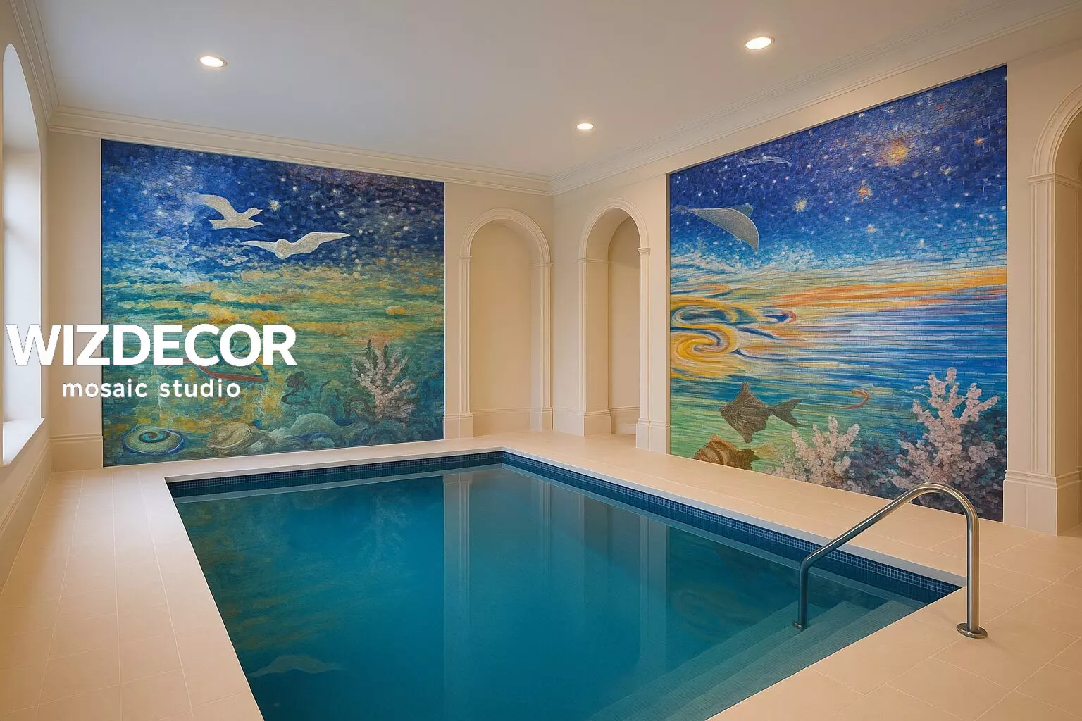 Pool — 115 - Studio of Mosaic by Maria Buglak